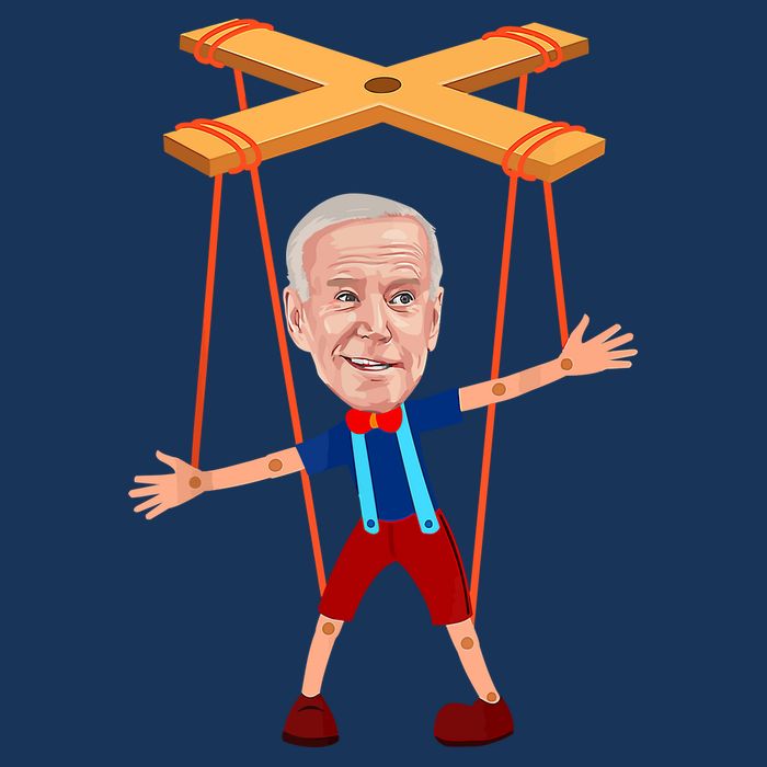 Joe Biden As A Puppet Infant Baby Jersey Bodysuit