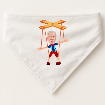 Joe Biden As A Puppet USA-Made Doggie Bandana