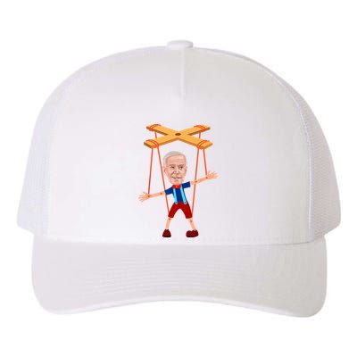Joe Biden As A Puppet Yupoong Adult 5-Panel Trucker Hat