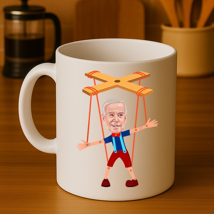 Joe Biden As A Puppet Mug