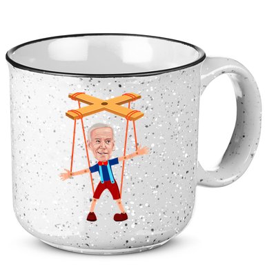 Joe Biden As A Puppet 15oz Campfire Ceramic Mug