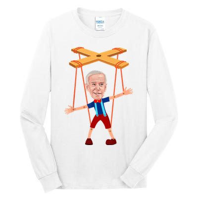 Joe Biden As A Puppet Tall Long Sleeve T-Shirt
