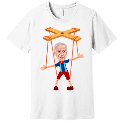 Joe Biden As A Puppet Premium T-Shirt