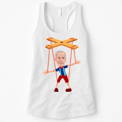 Joe Biden As A Puppet Womens Tank Top