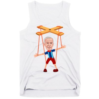 Joe Biden As A Puppet Tank Top