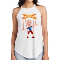 Joe Biden As A Puppet Women's Perfect Tri Rocker Tank