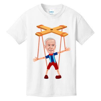 Joe Biden As A Puppet Kids T-Shirt