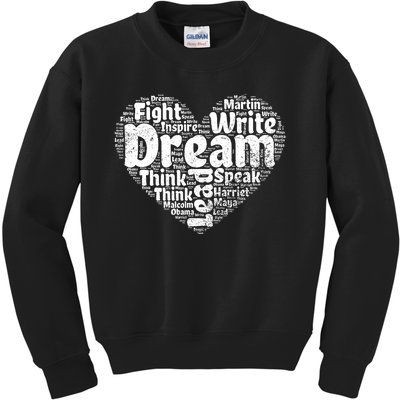 Juneteenth Black African American Women Black History Kids Sweatshirt