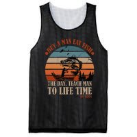 Joe Biden Buy A Man Eat Fish Fishing Retro Vintage Mesh Reversible Basketball Jersey Tank