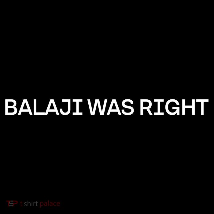 Jack Butcher Balaji Was Right Bag