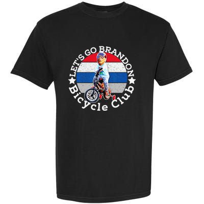 Joe Biden Bicycle Crash Bike Wreck I'm Good RIDIN With Biden Garment-Dyed Heavyweight T-Shirt