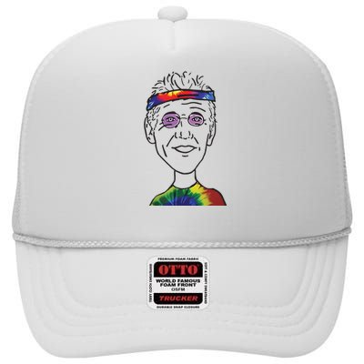 Jay Bilas Bill Walton High Crown Mesh Back Trucker Hat