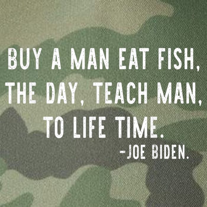 Joe Biden, Buy A Man Eat Fish The Day Teach Man To Life Time Legacy Tie Dye Trucker Hat