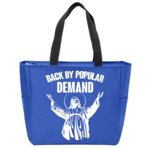 Jesus Back By Popular Ded Christian Gift Zip Tote Bag