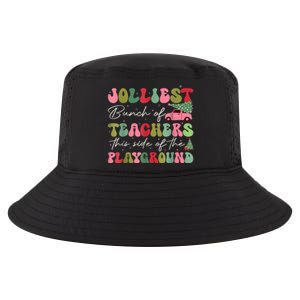 Jolliest Bjolliest Bunch Of Teunch Of Teachers This Side Of The Playground Xmas Cool Comfort Performance Bucket Hat