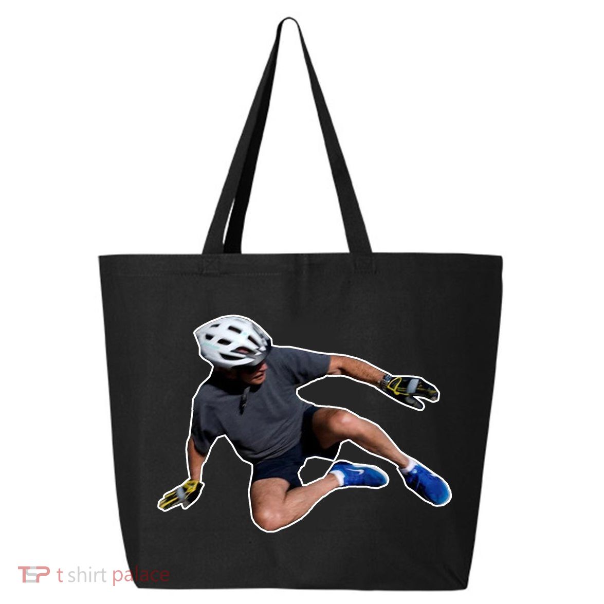 Joe Biden Bicycle Fall Funny Meme 25L Jumbo Tote
