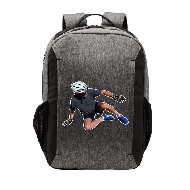 Joe Biden Bicycle Fall Funny Meme Vector Backpack