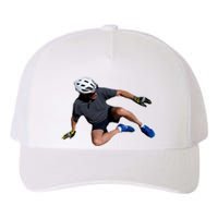 Joe Biden Bicycle Fall Funny Meme Yupoong Adult 5-Panel Trucker Hat