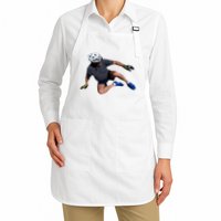 Joe Biden Bicycle Fall Funny Meme Apron