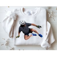 Joe Biden Bicycle Fall Funny Meme Sweatshirt