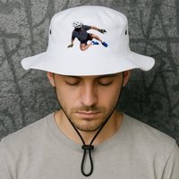 Joe Biden Bicycle Fall Funny Meme Bucket Hat