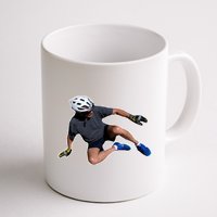 Joe Biden Bicycle Fall Funny Meme Mug