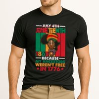 Junenth Black Because My Ancestor WerenT Free 1776 Gift Cooling Performance Crew T-Shirt