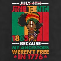 Junenth Black Because My Ancestor WerenT Free 1776 Gift Adult Drive Performance Visor