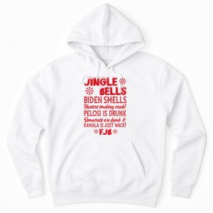 Jingle Bells Biden Smells Funny Republican Christmas Gift Hoodie