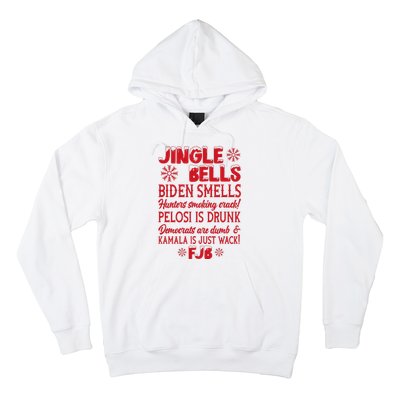 Jingle Bells Biden Smells Funny Republican Christmas Gift Hoodie