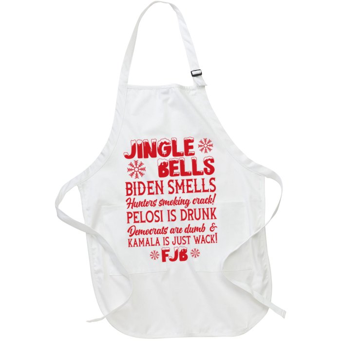 Jingle Bells Biden Smells Funny Republican Christmas Gift Apron
