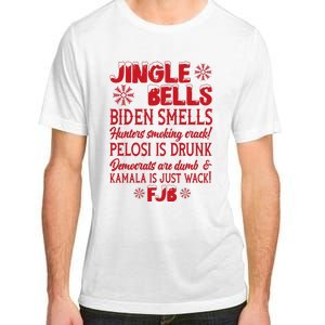 Jingle Bells Biden Smells Funny Republican Christmas Gift Adult ChromaSoft Performance T-Shirt