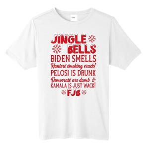 Jingle Bells Biden Smells Funny Republican Christmas Gift Tall Fusion ChromaSoft Performance T-Shirt