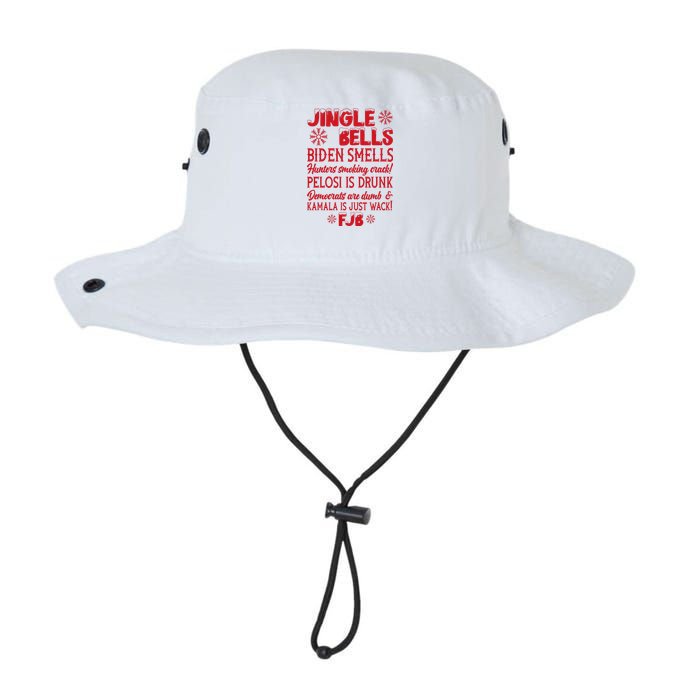 Jingle Bells Biden Smells Funny Republican Christmas Gift Legacy Cool Fit Booney Bucket Hat