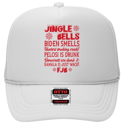 Jingle Bells Biden Smells Funny Republican Christmas Gift Trucker Hat