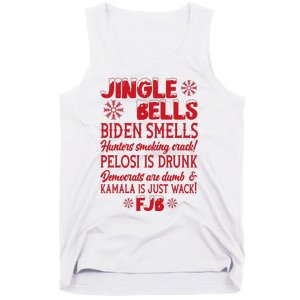 Jingle Bells Biden Smells Funny Republican Christmas Gift Tank Top