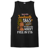 Juneteenth Black Because My Ancestor Werent Free 1776 PosiCharge Competitor Tank