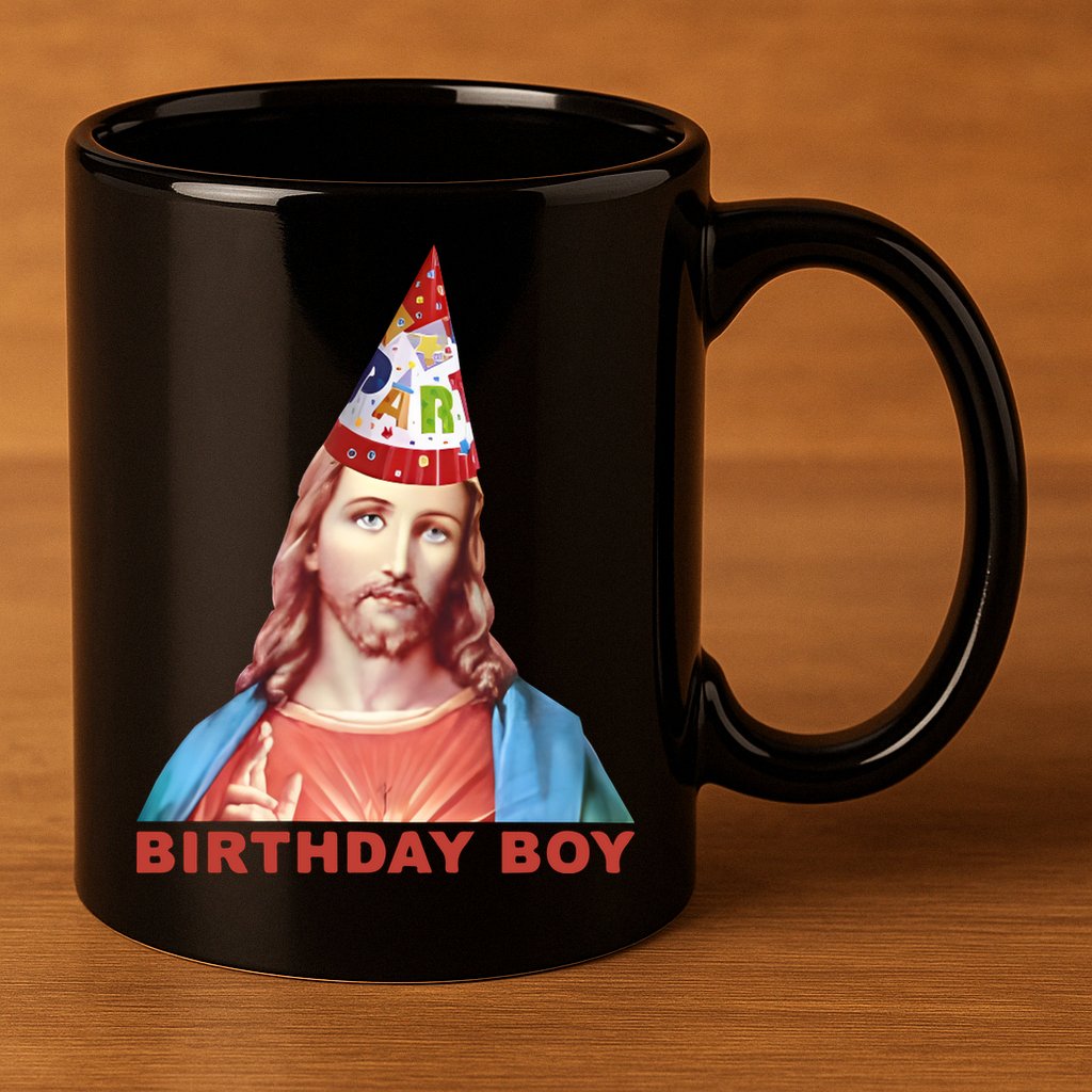 Jesus Birthday Boy 11oz C Handle Ceramic Mug
