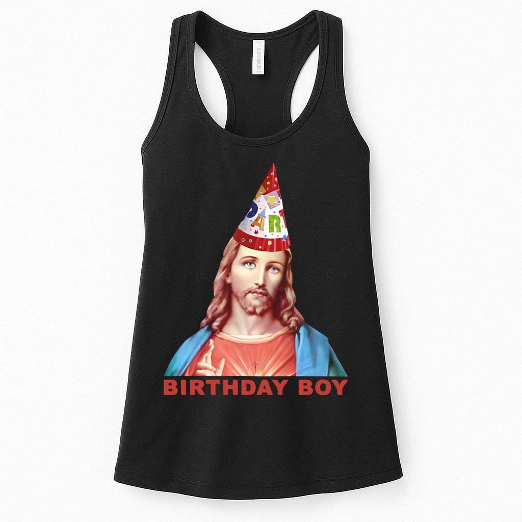 Jesus Birthday Boy Womens Tank Top
