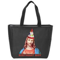 Jesus Birthday Boy Zip Tote Bag