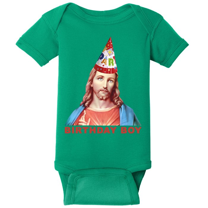 Jesus Birthday Boy Baby Bodysuit