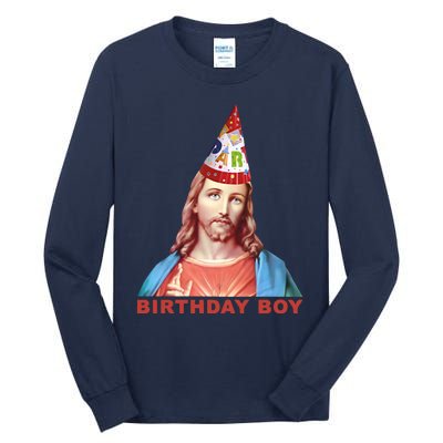 Jesus Birthday Boy Tall Long Sleeve T-Shirt