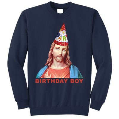 Jesus Birthday Boy Tall Sweatshirt