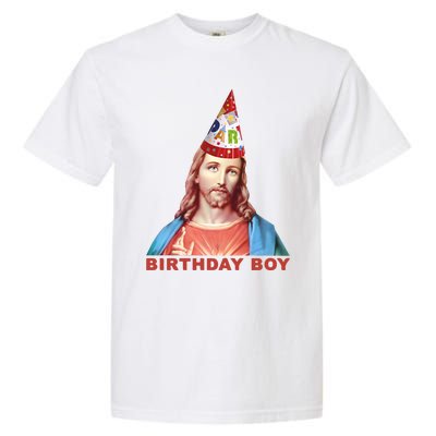 Jesus Birthday Boy Garment-Dyed Heavyweight T-Shirt