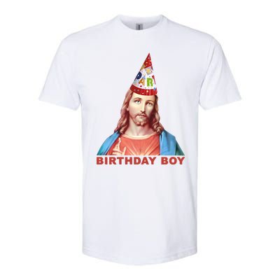 Jesus Birthday Boy Softstyle CVC T-Shirt