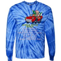 Jingle Bell Biden Xmas Santa Trump Ugly Christmas Sweater Funny Gift Tie-Dye Long Sleeve Shirt