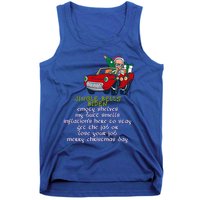 Jingle Bell Biden Xmas Santa Trump Ugly Christmas Sweater Funny Gift Tank Top