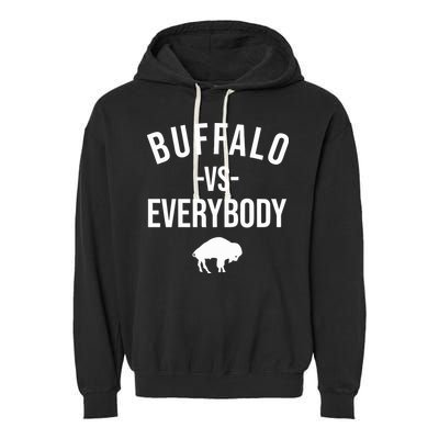 Joe Brady Buffalo Vs Everybody Garment-Dyed Fleece Hoodie