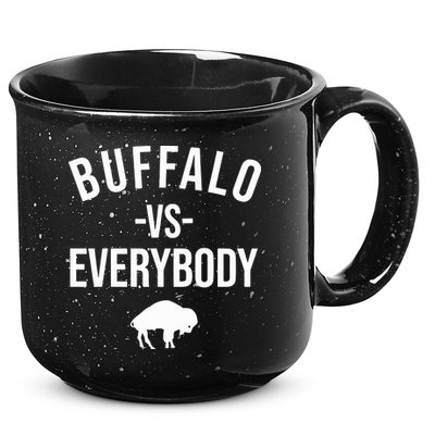 Joe Brady Buffalo Vs Everybody 15oz Campfire Ceramic Mug