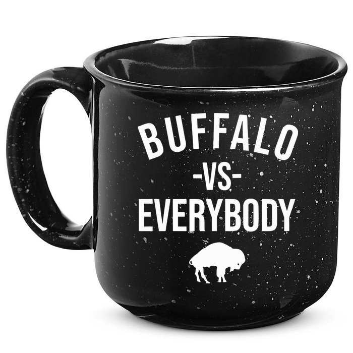 Joe Brady Buffalo Vs Everybody 15oz Campfire Ceramic Mug
